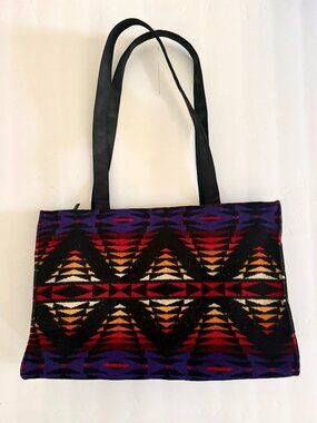 Pendleton Wool Southwest Blanket Tote Bag with Mini Purse